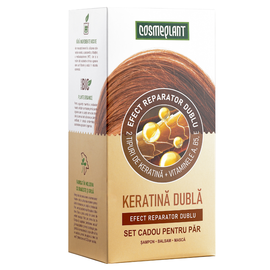Набор для волос COSMEPLANT, двойной Keratin