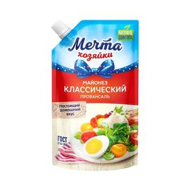 Maioneza MECHTA HOZYAYKI, clasic, 50.5%, 336 g