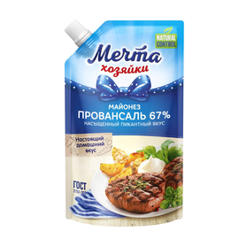 Maioneza MECHTA HOZYAIKI, provansal, 67%, 665 g