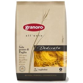 Макароны GRANORO №119 Tagliolini с яйцом, 500 г