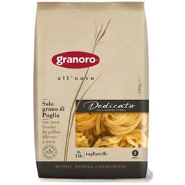 Макароны GRANORO №116 Tagliatelle с яйцом, 500 г