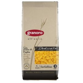 Макароны GRANORO №112 Farfaline с яйцом, 250 г
