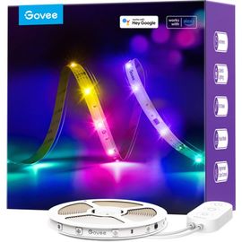 Светодиодная лента GOVEE Light Strip RGBIC Basic LED, Multicolor / Wi-Fi / Bluetooth, 10m