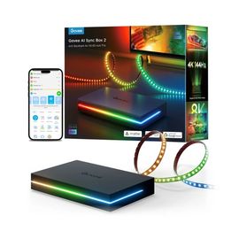 Светодиодная лента для телевизора GOVEE TV Light Strip RGBICW AI Sync Box 2 (55”-65”)