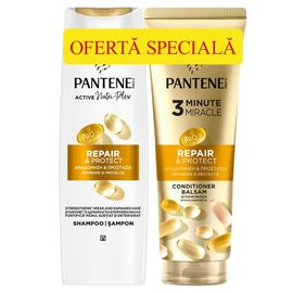 Набор шампунь и кондиционер PANTENE Repair&Protect, 400+220мл