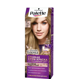 Vopsea-crema pentru par PALETTE, N7 (8-0) Blond Deschis, 110 ml