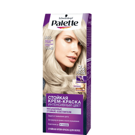 Крем-краска для волос PALETTE, A-10 (10-2) Жемчужный Блондин, 110 мл