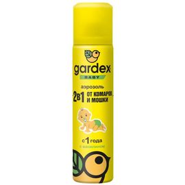 Аэрозоль GARDEX Baby от комаров и мошки для детей с 1 года 80 мл