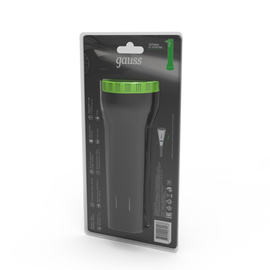 Lanterna LED GAUSS GF101, lead acid, 1W, 50lm, 250mAh