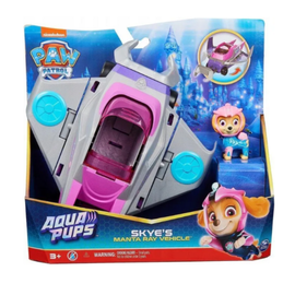 Vehicul acvatic SPIN MASTER, cu figurina Skye, Patrula Catelusilor