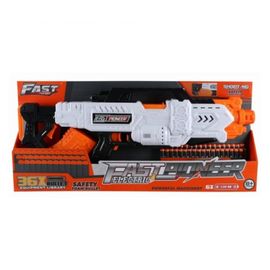 Игрушечный бластер электрический FAST PIONEER BIG510, 36 снарядов