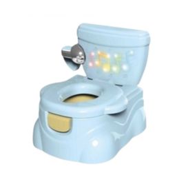 Olita-toaleta cu sunete YAYA DUCK BABYLOVE 3663, albastra, ZJA356667