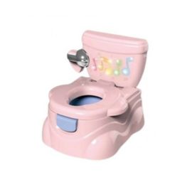 Olita-toaleta cu sunete YAYA DUCK BABYLOVE 3663, roz, ZJA356668