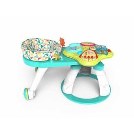 Scaun cu masuta si activitati 3in1 YAYA DUCK BABYLOVE 9555, pentru bebelus, verde, ZJA356651