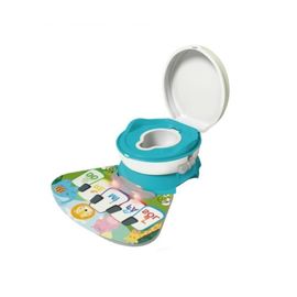 Olita cu sunete si covoras textil YAYA DUCK BABYLOVE AC2689, verde, ZJA342167