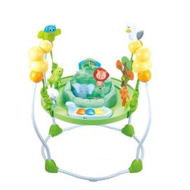 Scaunel de sarit cu sunete YAYA DUCK BABYLOVE AY665, pentru bebelusi, verde, ZJA342194