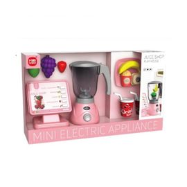 Set de joaca Storcator de fructe cu accesorii, MEY LIAN SHENG LS8870C, roz, ZJA343960