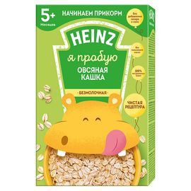Каша HEINZ Я ПРОБУЮ Овсяная, 5 мес., 180г