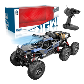 Masina Radio-Control RC CARS, cu functia lumina, 2.4G, USB, baterie si 6 roti, 3 culori, 1:6