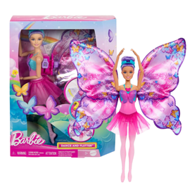Papusa BARBIE DreamTopia, Fluture Zburatoar si Dansatoar