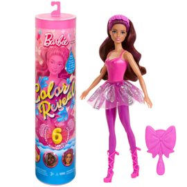 Papusa BARBIE Color Reveal, balerina cu accesorii