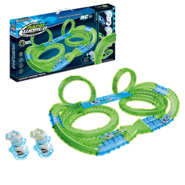 Автотрек ESSA TOYS, с радиоуправлением и светом