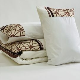 Постельное белье BUMBACEL Moroccan art, Бело-коричневое, 240х260 см
