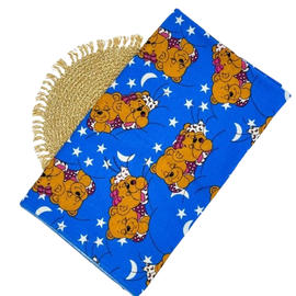 Pelinca de baicuta BUMBACEL Baby bear, 90x120 cm