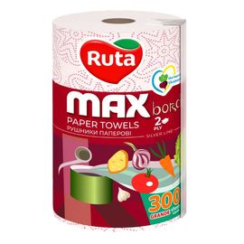 Бумажные полотенца RUTA Max, 2 слоя, 1 рулон