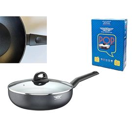 Tigaie WOK PINTI Pop, cu capac, 28cm