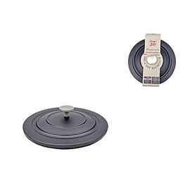 Capac PINTI Tradition Pro Black, cu maner din aluminiu, 20cm