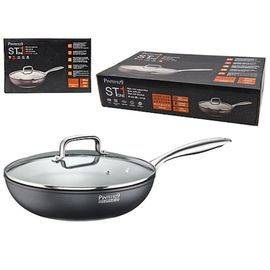 Tigaie WOK PINTI St1, inductie, cu capac, 28cm