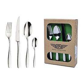 Set de tacimuri PINTI Ponza, inox, 24buc