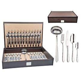 Set de tacimuri PINTI Palladium, inox, 49buc