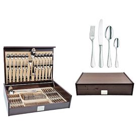 Set de tacimuri PINTI Baguette, inox, 75buc