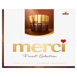 Конфеты MERCI Finest Selection Черный шоколад, 250 г