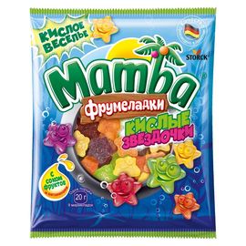 Marmelada de mestecat MAMBA SOUR STAR, 70 g