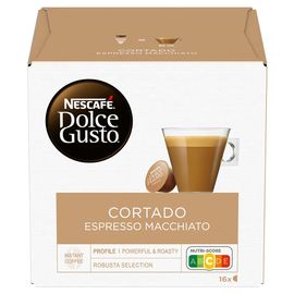 Кофе в капсулах NESCAFE Dolce Gusto Cortado, 100 г, 16 капсул