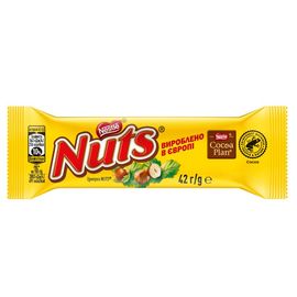 Batonas de ciocolata NUTS, 42 g