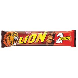 Batonas de ciocolata LION Duo, 60g