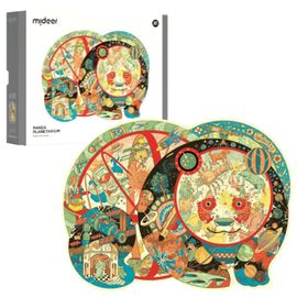 Puzzle cu detalii neobisnuite „Panda Planetariu”, 330 elemente