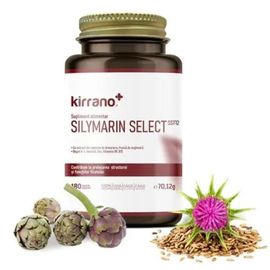 Supliment alimentar KIRRANO SILYMARIN SELECT SST12, 180 capsule