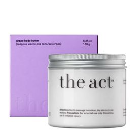 Unt de corp THE ACT LABS, cu struguri, 180 g