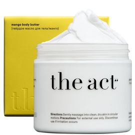 Твердое масло для тела THE ACT LABS, манго, 180 г