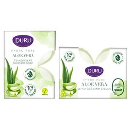 Мыло косметическое DURU Hydro Pure, с экстрактом Алоэ Вера, 2 х 135 г