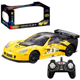Masina Corvette Racing C6R 1:18, cu telecomanda, baterie de 4.8V