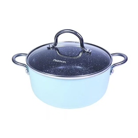 Кастрюля FISSMAN Mini Chef 4257, со стеклянной крышкой, 18x8 cм, 1.8 л