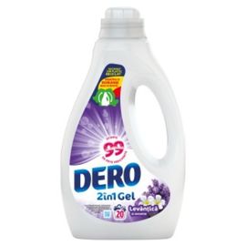 Гель для стирки DERO 2в1 Лаванда и Жасмин, 20 стирок, 1 Л