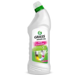 Средство щелочное для прочистки канализационных труб GRASS DIGGER-GEL, 750 мл