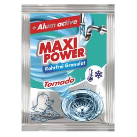 Гранулы  для чистки труб MAXI POWER TORNADO, холодная вода, 80 г